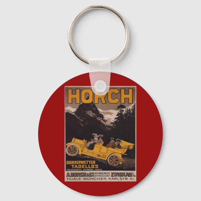 HORCH Automobil Schlüsselanhänger (Vorderseite)