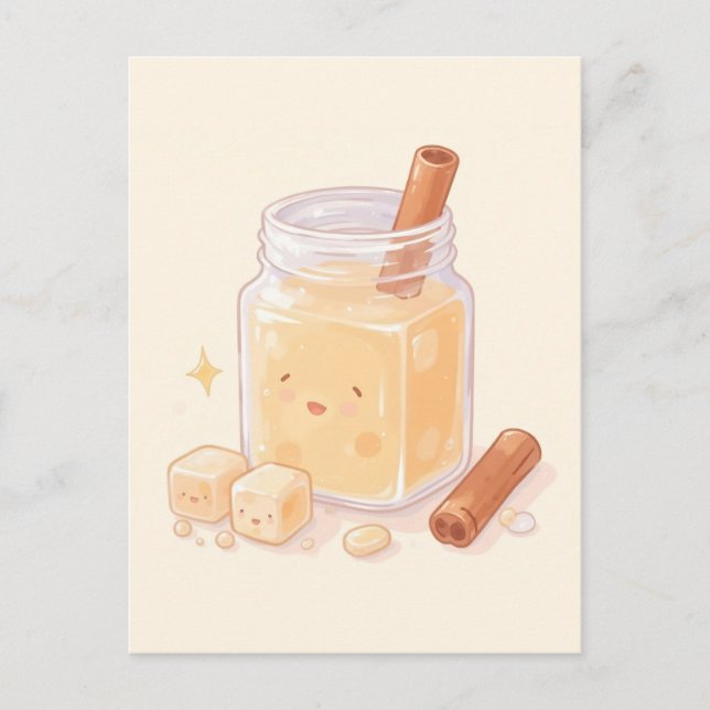 Horchata Feiertagspostkarte (Vorderseite)