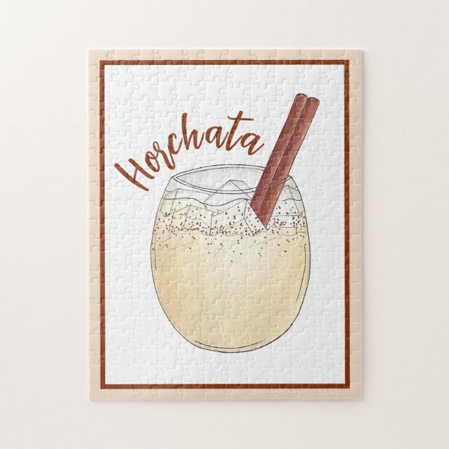 Horchata Orxata Mexican Spanish Getränk Drink (Vertikal)