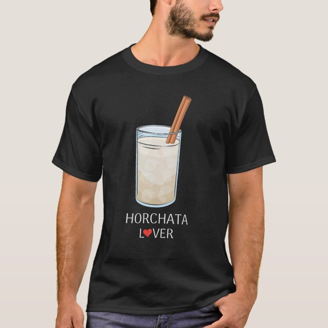 Horchata-Shirt für die mexikanische und spanische  T-Shirt (Vorderseite)