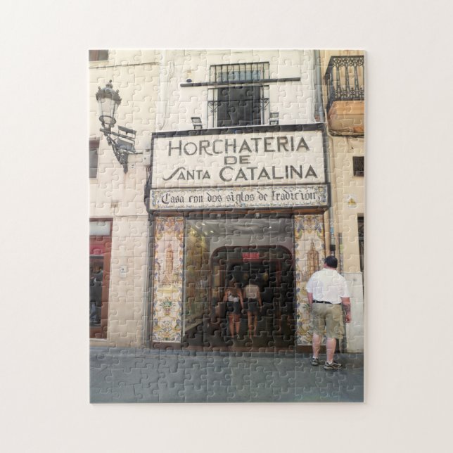 Horchatería de Santa Catalina, Valencia, Spanien (Vertikal)