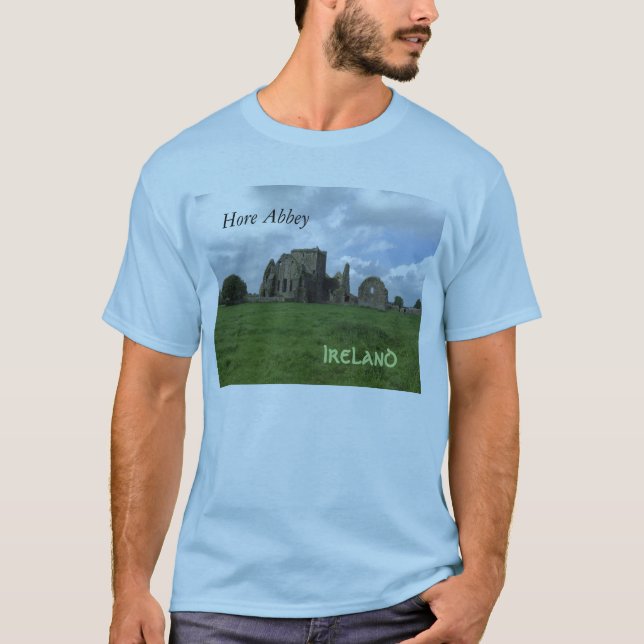 Hore Abtei-Iren-Irland-T-Shirt T-Shirt (Vorderseite)