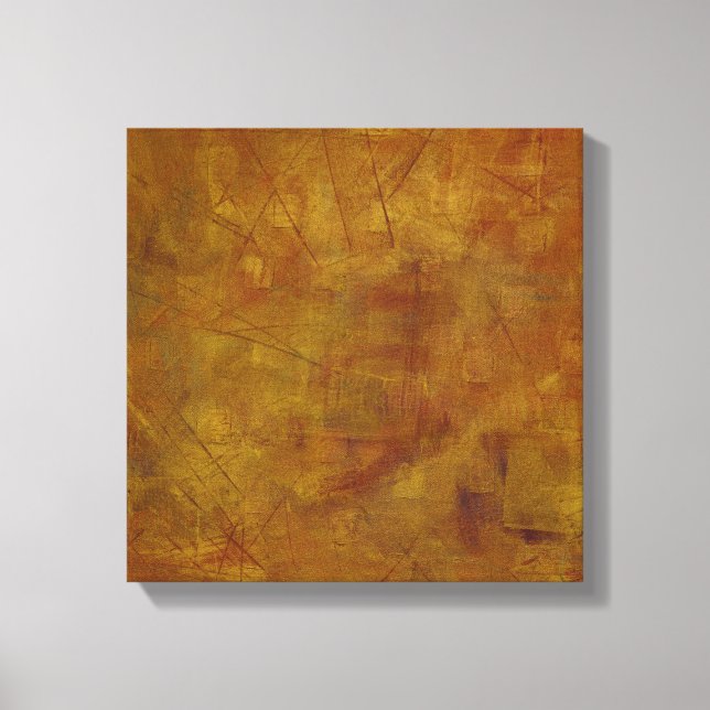 Hören in der Sonne Leinwanddruck (Vorderseite)