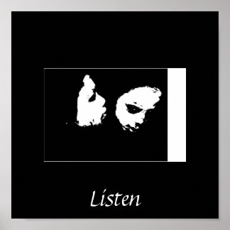 Hören Poster