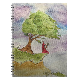 Hören Sie auf den Wind Notizblock