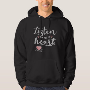 Hören Sie auf Ihr Herz-Stethoscope Hoodie