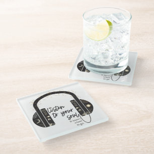 Hören Sie auf Ihren Soul Glass Untersetzer