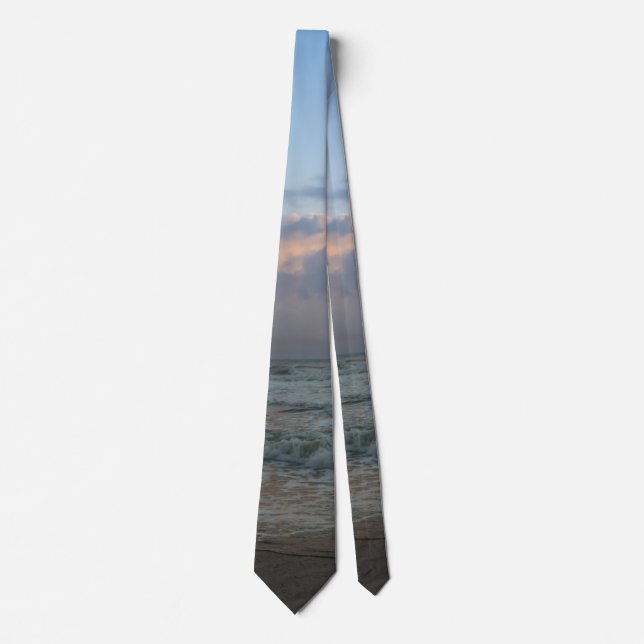 Hören Sie die Waves Neck Tie Krawatte (Vorderseite)