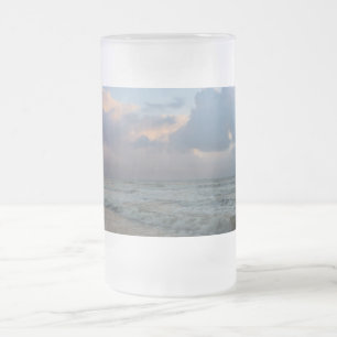 Hören Sie die Wellen Mattierte Glass-Bier-Tasse Mattglas Bierglas