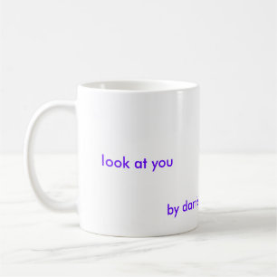 hören Sie, etwas von meinem woobie lila Kaffeetasse