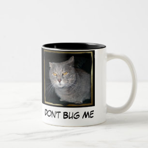 Hören Sie mich nicht ab Zweifarbige Tasse
