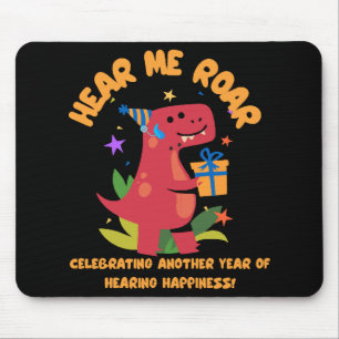 Hören Sie mich rauschen Cochlear Implant Geburtsta Mousepad