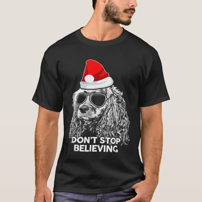 Hören Sie nicht auf Cocker Spaniel Classic Chris z T-Shirt (Vorderseite)