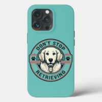 Hören Sie nicht auf, den Funny Golden Retriever Hu