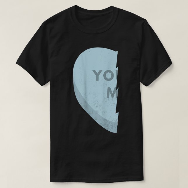 Hören Sie und ich Ts passende Beste Freundin Outfi T-Shirt (Design vorne)