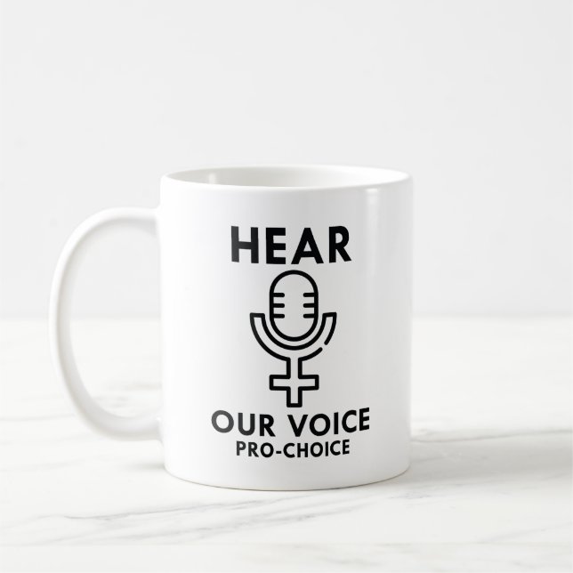 Hören Sie unsere Voice Pro Wahl Kaffeetasse (Links)