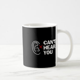 Hören Sie, wie Sie Sprachdeaf signieren Kaffeetasse