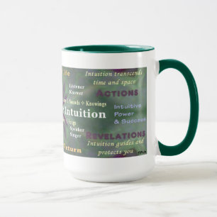 Hören Sie zu Ihrer Intuitionsschale Tasse