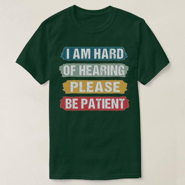 Hörgeschädigte Weihnachtsgeschenke T-Shirt (Design vorne)