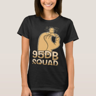 Hörhilfe Gehörloser Pride ASL Handzeichen Sprache T-Shirt