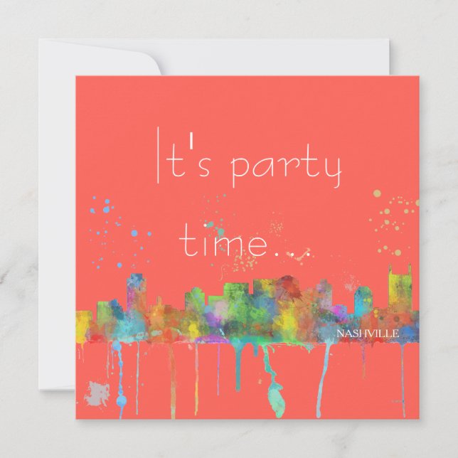 HORIZON de NASHVILLE, TENNESSEE - invitations (Devant)