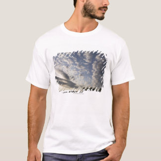Horizont-Himmel-Ansicht mit Wolken T-Shirt
