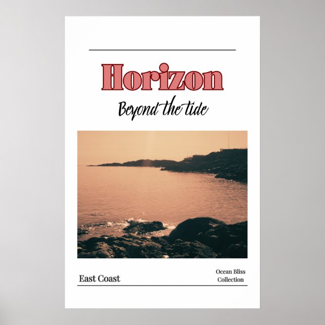 Horizont Poster (Vorne)