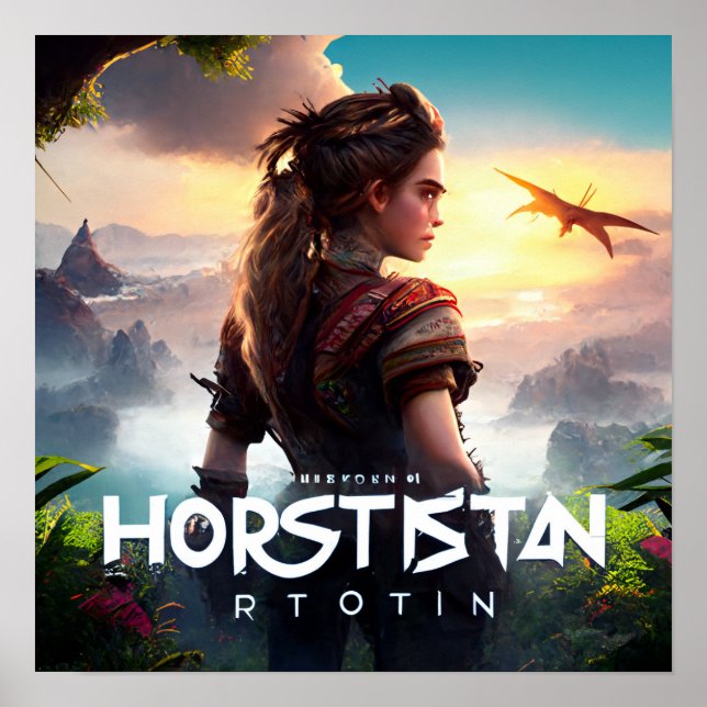 Horizont verboten Westen Poster (Vorne)