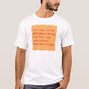horizontal benachteiligt T-Shirt