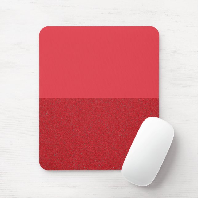 Horizontal gesplitterte Tomatenrote Mousepad (Mit Mouse)