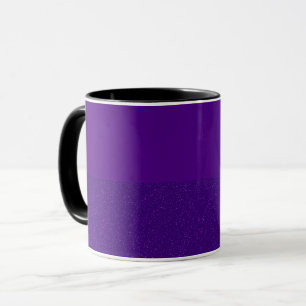 Horizontal geteilte Tasse der Lila Keramik - Anpas
