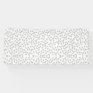 Horizontal, Iridium, Banner am Schwarzen Eel