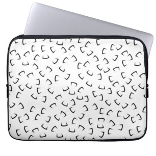 Horizontal, Iridium, Black Eel Electronics Bag Laptopschutzhülle