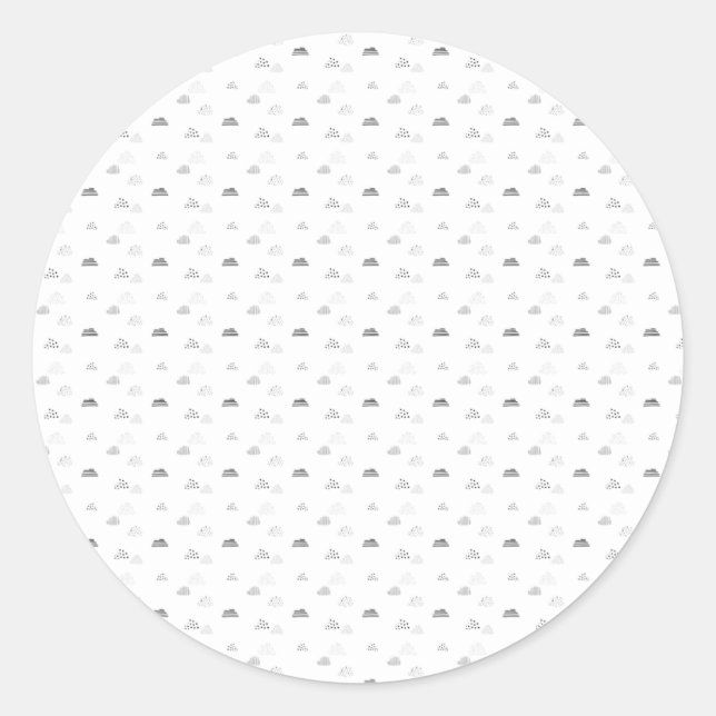 Horizontal, mittelgrau runder aufkleber (Vorderseite)