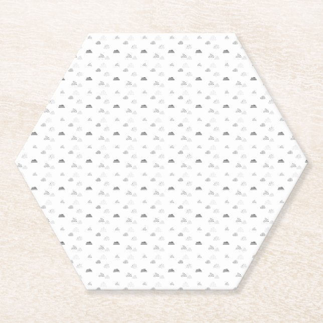 Horizontal, mittelgrau untersetzer (Vorderseite)