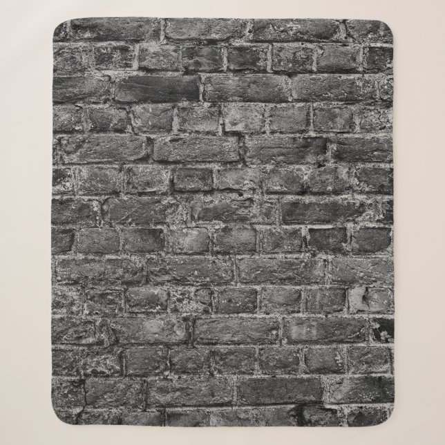 horizontal part of black painted brick wallwall,br sherpadecke (Vorderseite)