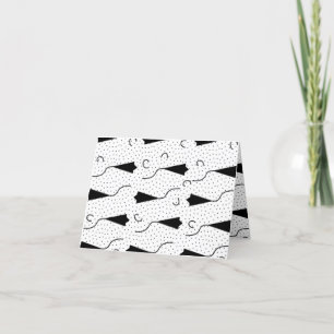 Horizontal, Quill Grey Folded Thank You Card Dankeskarte