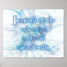 Horizontale Alice im Wunderland Poster