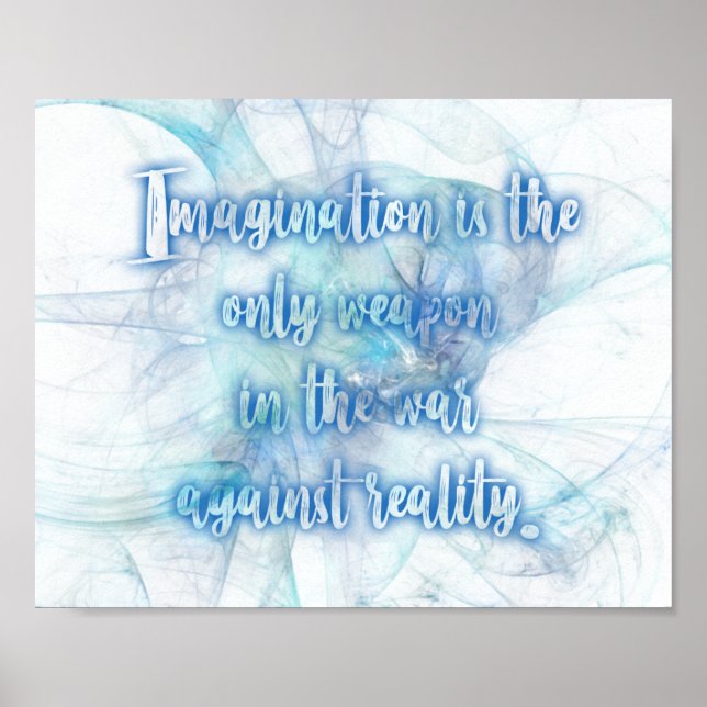 Horizontale Alice im Wunderland Poster (Vorne)