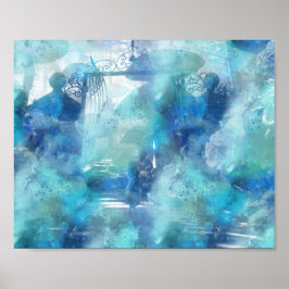 Horizontale Alice im Wunderland Poster