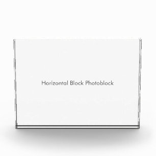 Horizontale Block-Fotoblock Fotoblock
