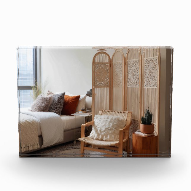 Horizontale Block-Fotoblockade Fotoblock (Vorderseite)