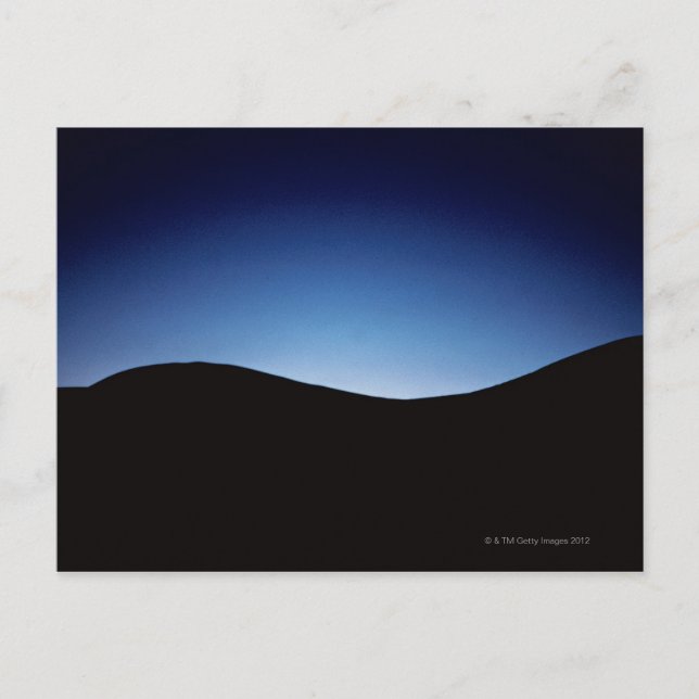 Horizontale Gleichgültigkeit Postkarte (Vorderseite)