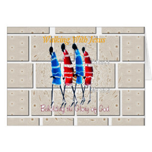 Horizontale Grußkartenvorlage