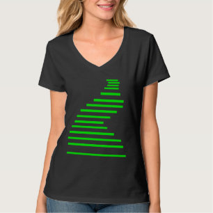 Horizontale Linien T-Shirt