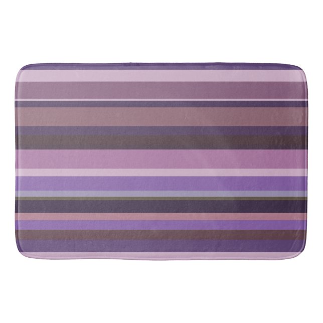 Horizontale Mauve Badematte (Vorderseite)