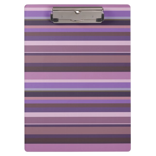 Horizontale Mauve Klemmbrett (Vorderseite)