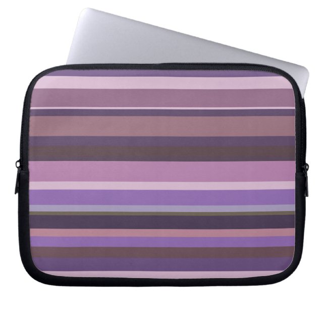 Horizontale Mauve Laptopschutzhülle (Vorderseite)