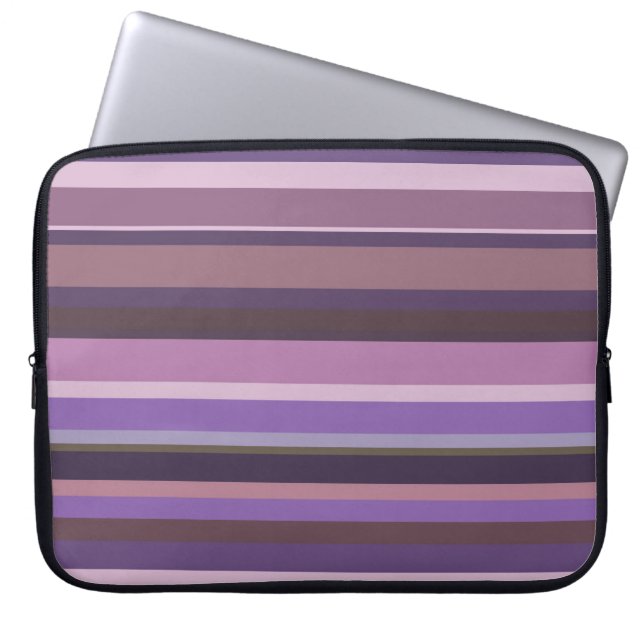 Horizontale Mauve Laptopschutzhülle (Vorderseite)