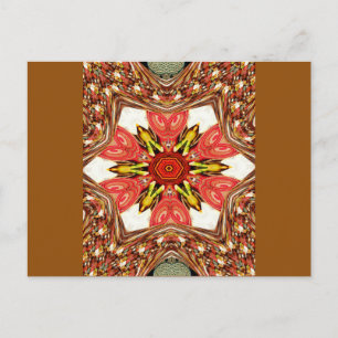 Horizontale Postkartenvorlage Postkarte